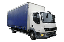 Car Hire Hastings - 7.5 Tonne Curtain Side Truck - Truck hire Hastings